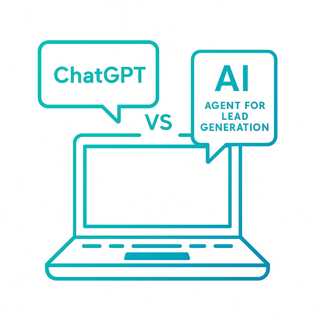 Chat GPT vs BizDriver AI Agent for lead generation