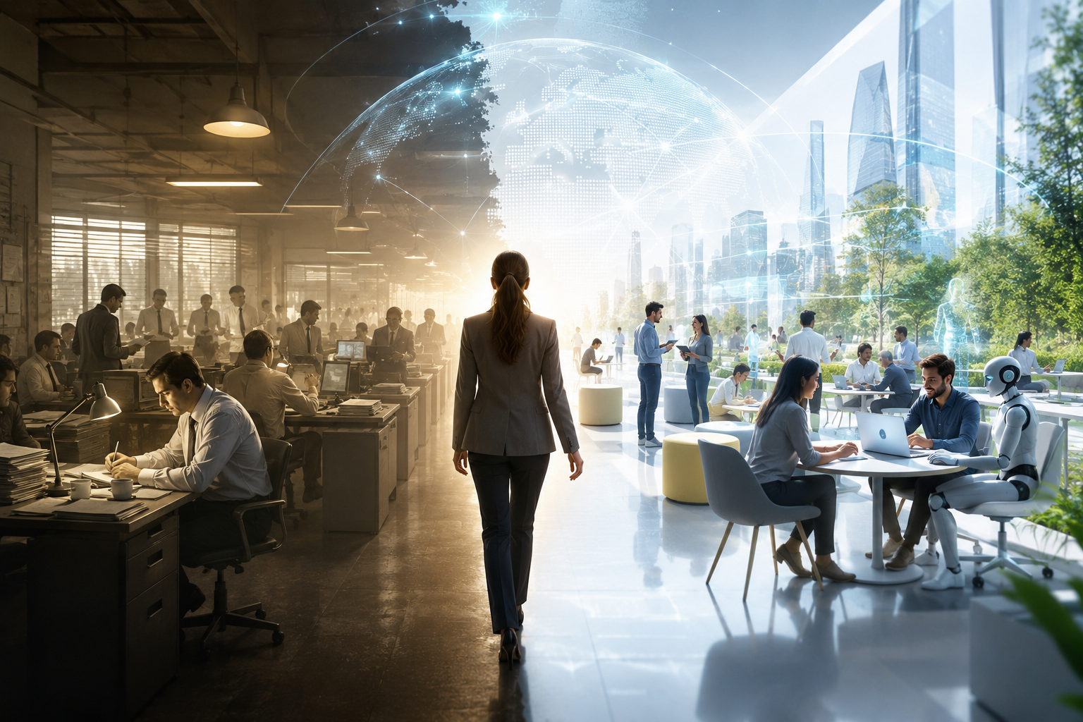 Work culture changing due to AI