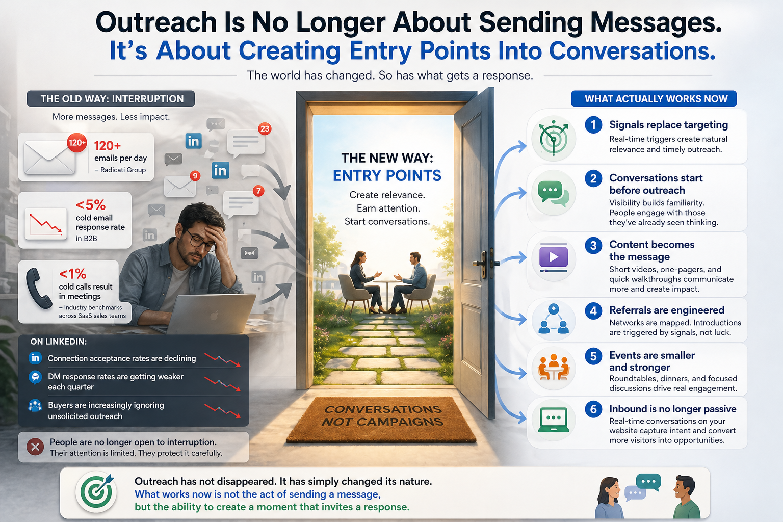 Lead Generation and outreach strategies are changing
